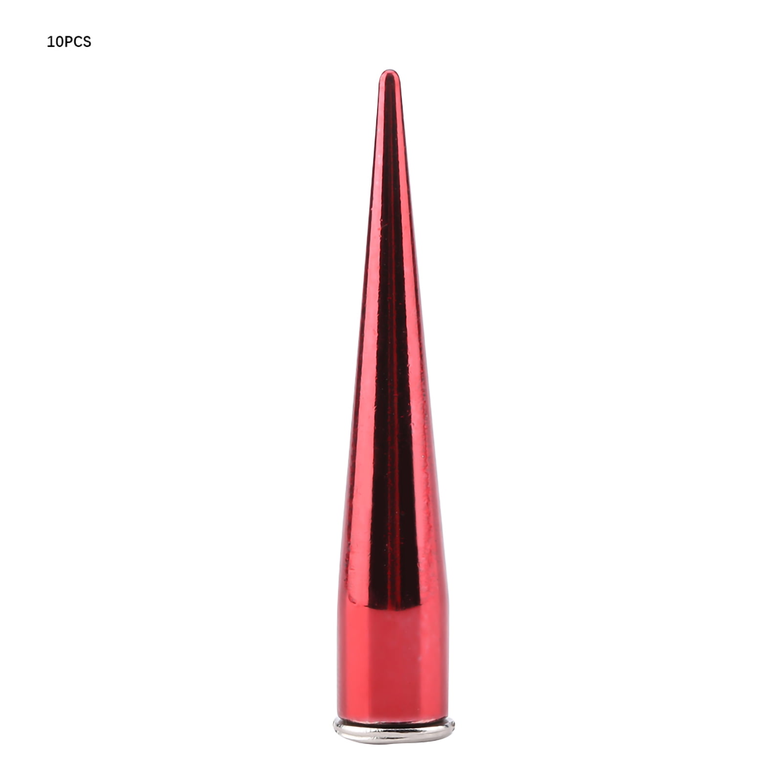 CEN rivets punk 7mm 10 ensembles de rivets et goujons à pointes en métal pour le bricolage en