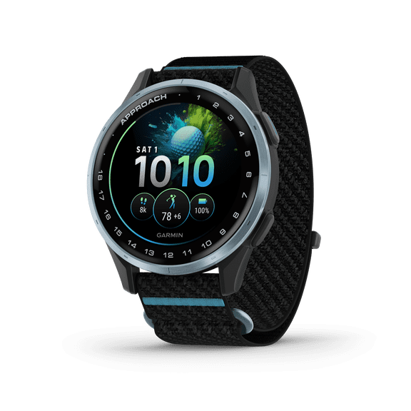 Garmin Approach J1, Junior Golf Watch with GPS, Bright and Colorful Display, Tee-Off Guidance, Essential Features for Learning and Improving, Black