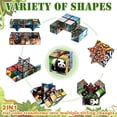 thumbnail image 2 of Juego de cubos mágicos Euclidean Star Cube 2 en 1, juguete infantil, 2 of 8