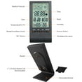 thumbnail image 4 of TFixol Mini Digital Thermometer Indoor Hygrometer Room ℃/℉ Temperature Humidity Monitor Meter Gauge Alarm Clock Thermo-Hygrometer with Max Min Value Display, 4 of 7