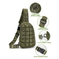 thumbnail image 4 of Deago Small Puffer Sling Bag for Women Quilted Fashion Waist Packs Puffy Crossbody Bag Fanny Pack Chest Bag for Travel (Brown), 4 of 9