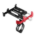 thumbnail image 3 of GUB Bicycle Phone Holder 360 Degree Rotating Length Adjustable Aluminum Bike Handlebar Mount Cycling Clip-on Phone Clamp Holder, 3 of 5