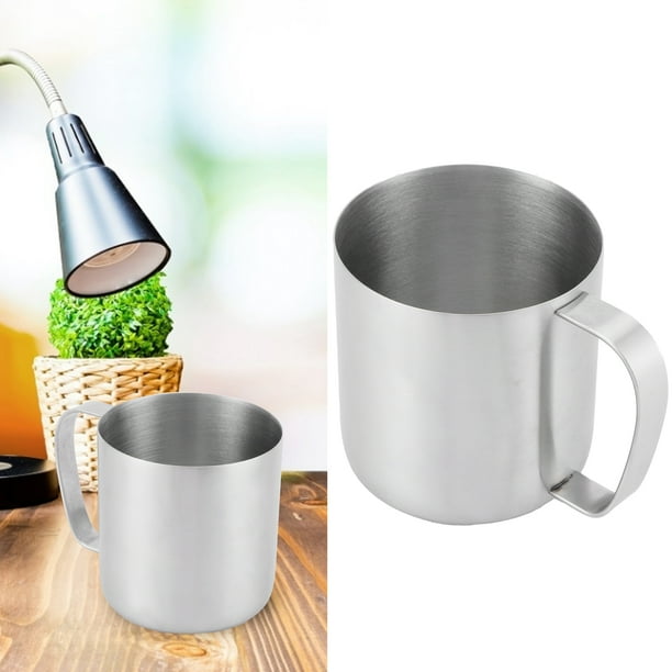 Taza de Agua, Tratamiento externo de acero inoxidable de acero inoxidable 480 ml de Cerveza, Jugo de Agua para Café de Cerveza