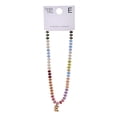 thumbnail image 4 of Time and Tru Goldtone Multicolored Bead Initial "E" Necklace, 4 of 6