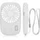 thumbnail image 1 of Pequeño ventilador portátil recargable, mini ventilador de velocidad ajustable, ventilador USB de mano personal para exteriores, habitación, ventilador de mano para camping, oficina, viajes MFZFUKR LRWJ546-3, 1 of 2