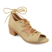 Journee Collection Bowee Women's High Heel Sandals Taupe