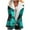 Mint Green, variant on Winter Warm Plus Size Caots for Womens Zip Up Fashion Composite Plush Button Lapels Jacket Outwear Coat