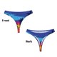 thumbnail image 3 of Fotbe Beach with Palm Trees Tanga Sin Costuras para Mujer con Estampado – Panties Invisibles, Transpirables y Cómodos para Uso Diario-XX-Large, 3 of 6