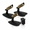 Brass White Light Fixtures, variant on Half Off Ponds LumiNight Brass White LED Fountain Light Kit, (3) 1 W, 100 ft QD Cord, Photocell & Transformer