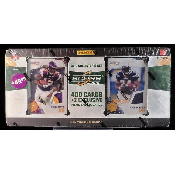 Panini 2010 Nfl Score Relic Set