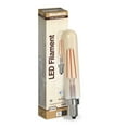 thumbnail image 7 of Bulbrite 862780 5W T8 Shape 2100K Dimmable Filament LED Bulb - Pack of 4, 7 of 7