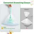 thumbnail image 5 of Drawstring Litter Liner Bags Compatible with Automatic Cat Litter Boxes 100 Count Tear Resistant Waste Drawer Liners, 5 of 6