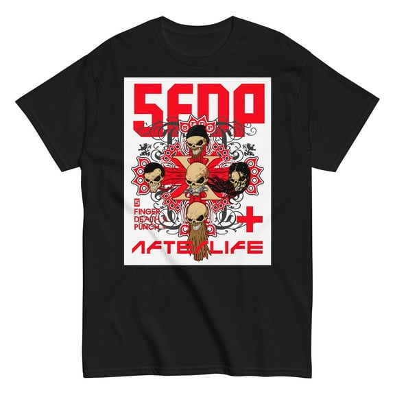 Five Finger Death Punch - 5X Unisex T-Shirt - Black - Small