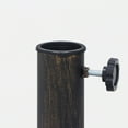 thumbnail image 4 of Abble 27 lbs. Lotus Design Umbrella Base Outdoor Market Umbrella Stand in Antique Bronze, 4 of 6