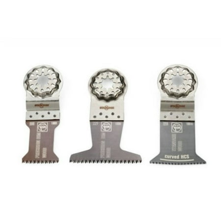 UPC: 4014586444246 | Fein 35222967300 3-Piece E-Cut Combo Starlock Wood Saw Blade Set