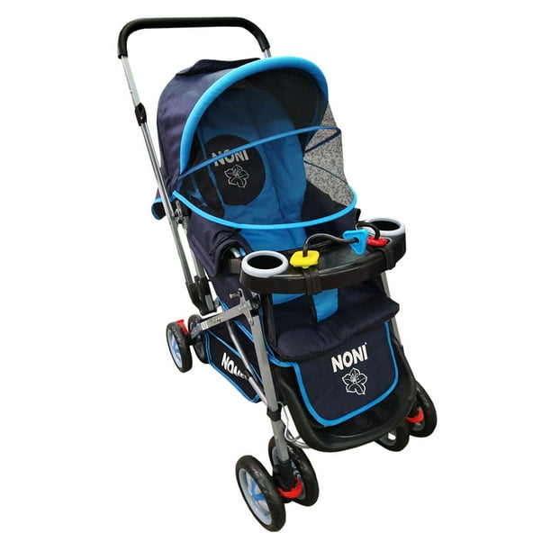 Carriola Angelin Baby Asa Reversible Azul
