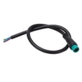 thumbnail image 1 of E Bike Extension Cable, IP65 Waterproof Lightweight 200V AC 0.8 Feet E Bike Instrument Extension Cord 5 Pin  For E Scooters, 1 of 8
