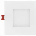 thumbnail image 2 of CIRCLE- Commercial Electric Ultra Slim Integrated Led 4 In Square Adj Recessed Light, 2 of 6