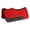 Red with Black Wear Leather, variant on Thick Horse SADDLE PAD Western Contour Wool Felt Therapeutic 3981TR2