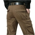 thumbnail image 3 of zfhfof Cargo Pants for Men Casual Hiking Pants Joggers Athletic Pants Loose Straight Leg Outdoor Work Trousers with Pockets, 3 of 5