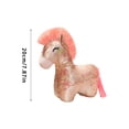 thumbnail image 6 of 4Pcs 7.87Inch Cute Chinese Horse Stuffed Animals Plush for Birthday Easter 2026 New Year Zodiac Blessing Souvenir MascotGifts, Easter Basket Stuffers, 6 of 9