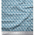 thumbnail image 1 of Soimoi Satin Silk Fabric Flower Artistic Decor Fabric Printed Yard 42 Inch Wide, 1 of 3