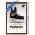 thumbnail image 3 of NHL Pittsburgh Penguins - Drip Skate 21 Wall Poster, 14.725" x 22.375", Framed, 3 of 3