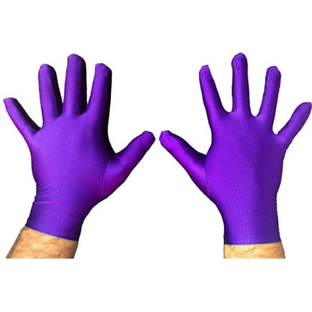 Superhero Short Costume Gloves