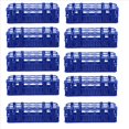 thumbnail image 1 of 10X Sostenedor del Estante de Tubos de Centrifuga de 50 Ml de Plastico de Cajas de 21 Agujeros Azul, 1 of 8