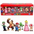 thumbnail image 1 of 6pcs/set Super Mario Figure Model Toys Christmas Gift pink, 1 of 3