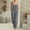 Gray, variant on RYDCOT Women's Cotton Linen Jumpsuit Solid Color Sleeveless Button Front with Adjustable Straps & Pockets White