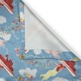 thumbnail image 4 of Ambesonne Airplane Window Valance, Airships Present Boxes, 54" X 18", Multicolor, 4 of 5