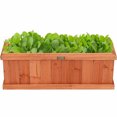 thumbnail image 6 of Resenkos Raised Planter Boxes, Large Space Elevated Flower Beds, Wooden Decorative Planter Box for Garden Yard and Window, 6 of 9