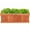B-Brown, variant on Spaco Wooden Decorative Planter Box for Garden Yard and Window, Outdoor Elevated Flower Box for Backyard/Patio/Gardener