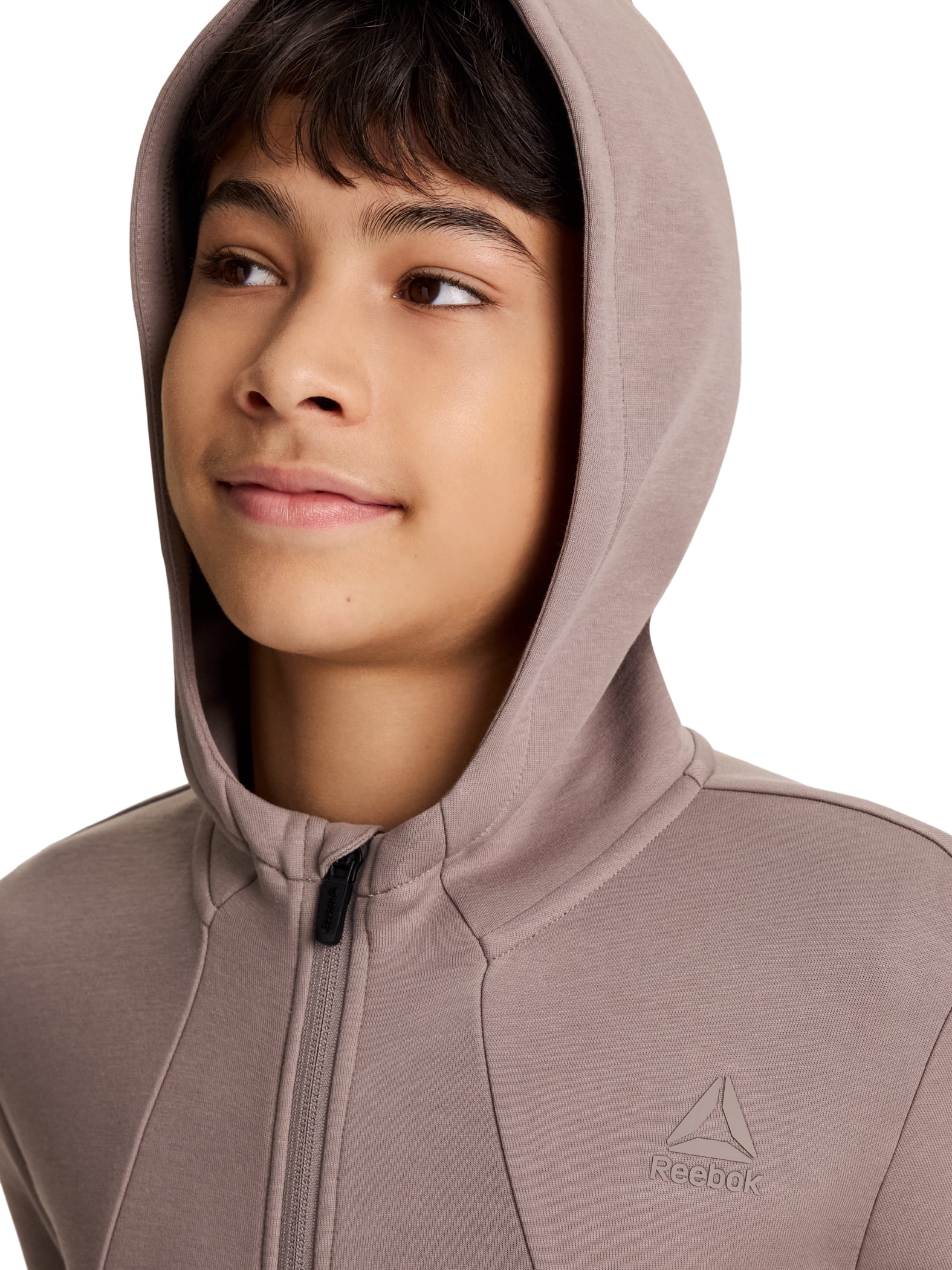 Reebok Boy's Momentum Full-Zip Hoodie, Sizes 4-18