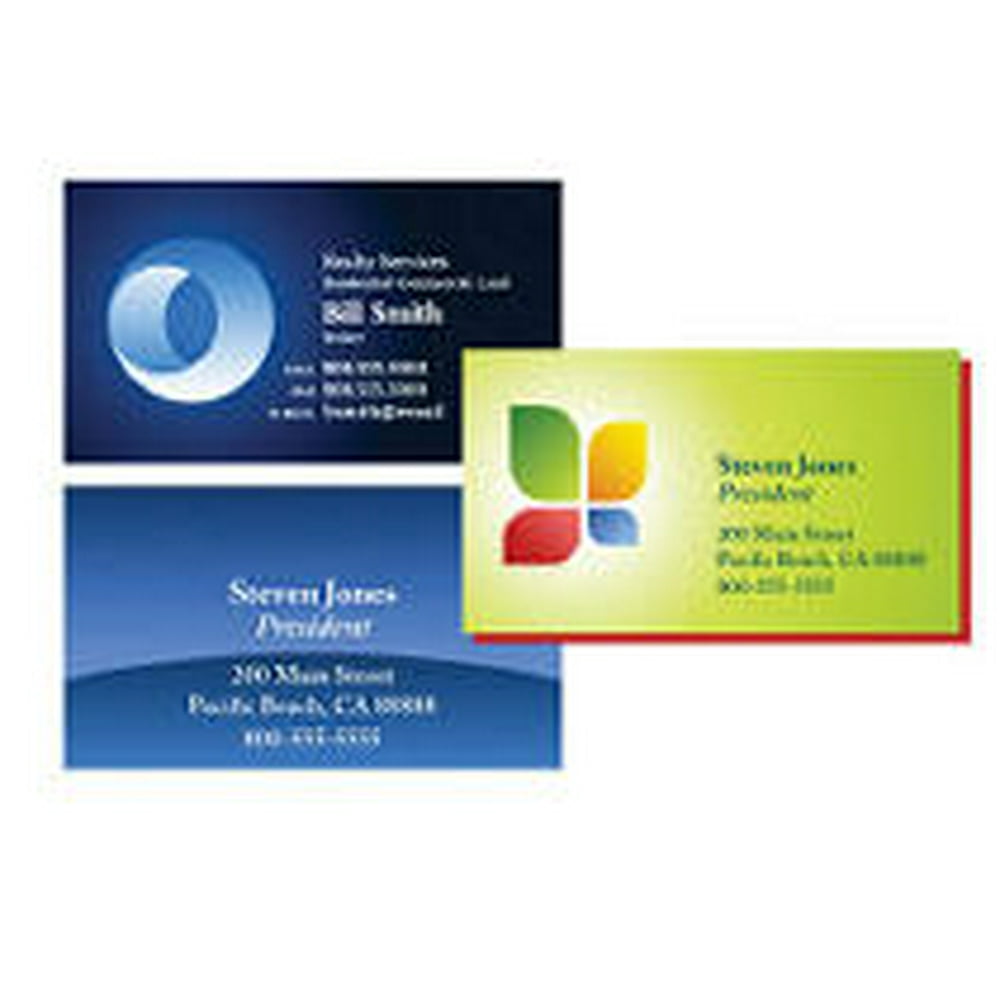 Walmart Photo Center Business Cards
