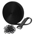 thumbnail image 2 of Bridas para cables,Rollo de bridas para cables negras Sujeción de bridas para cables Inicio,Correa para cable de alambre Autos de nailon resistente y fácil de usar,Cinta de sujeción, 2 of 8