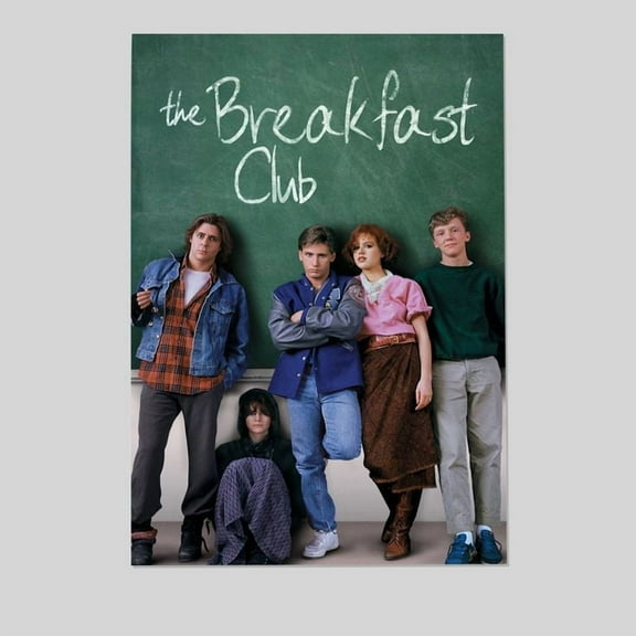 Movie Poster - The Breakfast Club Movie Poster- Vintage Style - Size 24x36 - Postora