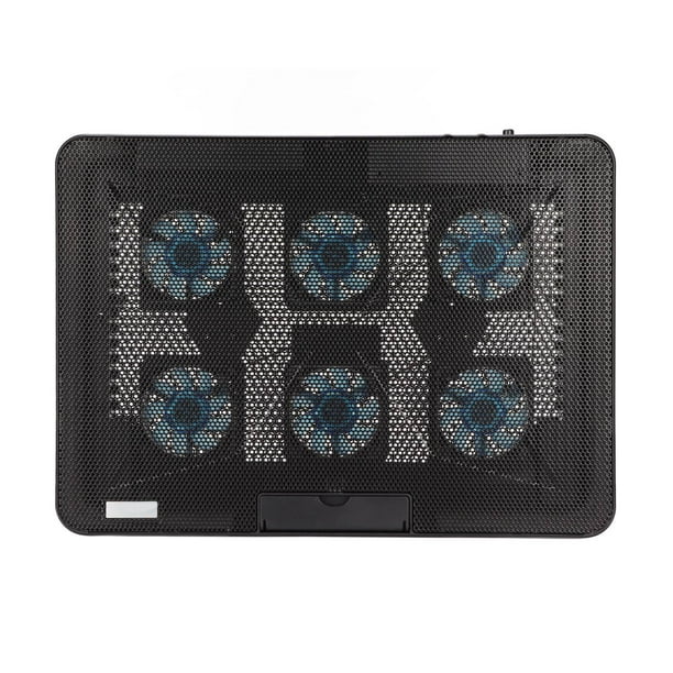 AICHESON Laptop Cooling Pad for 17.3 Notebook, Red 5 Fans