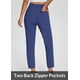 thumbnail image 5 of Pantalones BALEAF para mujer, de viaje, ligeros y elásticos, color azul marino, talla L, 5 of 7