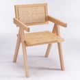 thumbnail image 1 of William Cane Arm Dining Chair with sturdy solid wood frame, 1 of 2