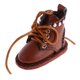thumbnail image 5 of 1 Par de Lindos Zapatos de Cuero de PU, Botas Ajustadas para Vestir a La Muñeca de 12 Pulgadas a La Moda , marrón, 5 of 8
