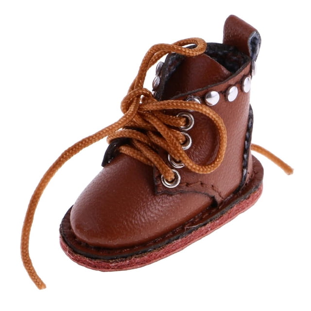 Elige entre 4 colores. Preciosas botas de piel sintética para muñecas Blythe de 30 cm. marrón