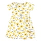 thumbnail image 3 of Hudson Baby Vestidos De Algodón Para Niñas Daisy 6-9 Meses, 3 of 4
