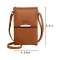thumbnail image 3 of Crossbody Bags for Women and Men Gnobogi Small Satchel Phone Wallet, Mini Satchel Shoulder Wallet With Credit Card Slot Up to 65% off, 3 of 6