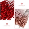 thumbnail image 6 of OUNONA 4 Bundles of Artificial Flower Buds for Crafts with Matte Finish in Red for Decoration, 6 of 6