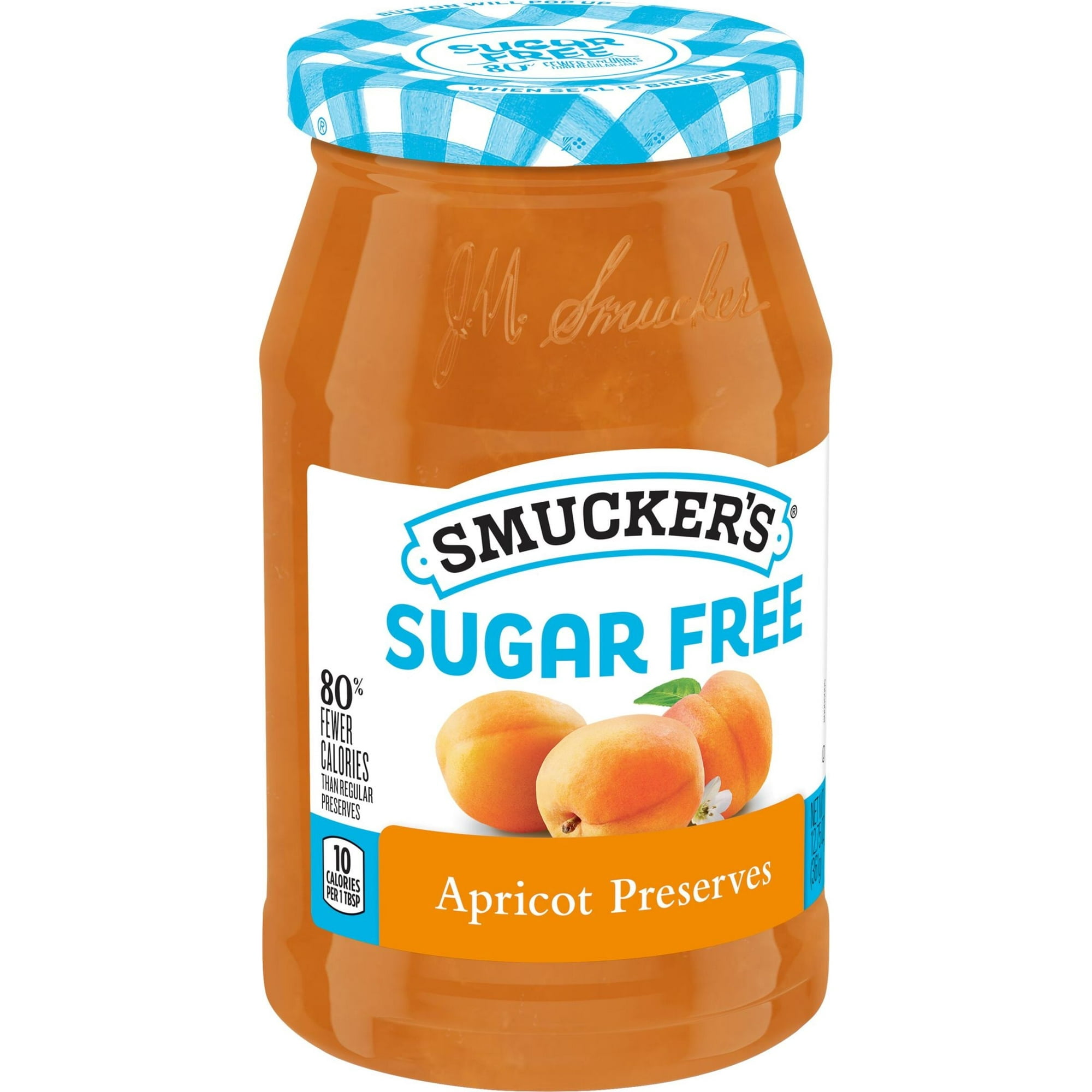 Smucker's Sugar Free Apricot Preserves, 12.75 oz