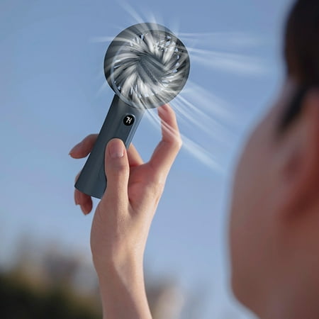 

Handheld Fan Lightweight Outdoor Portable Silent Digital Display USB Rechargeable Mini Fan Lighting & Ceiling birthday gifts for women