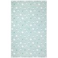 thumbnail image 7 of SAFAVIEH Montauk Katee Geometric Diamonds Runner Rug, Aqua/Ivory, 2'3" x 7', 7 of 7
