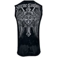 thumbnail image 3 of Xtreme Couture By Affliction Men's Muscle T-shirt Tank Top Ragged Faith, 3 of 11